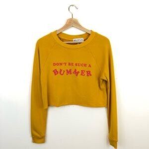 Wildfox Such a Bummer Beach House Crop Top